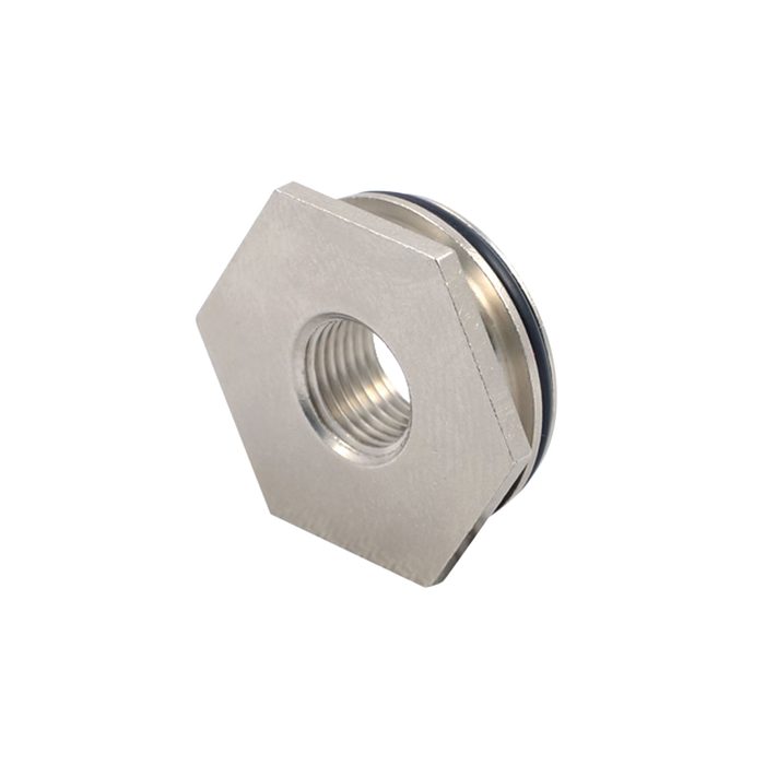 [144688] RIEGLER Threaded connection socket "SYNTESI", BG 1, G 1/8, incl. 2 screws