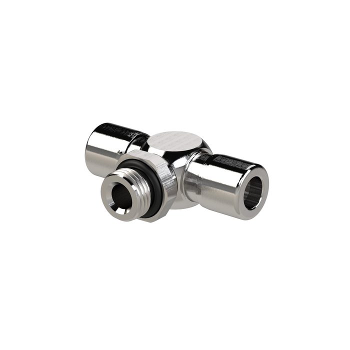 RIEGLER T-Steckverschraubung »NonPlusUltra«, drehb., G 3/8, Ø 12mm, VPE 10 Stk.