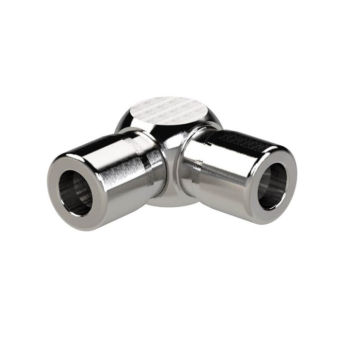RIEGLER L-connector "NonPlusUltra", Ø 4 mm, PU 10 pcs.