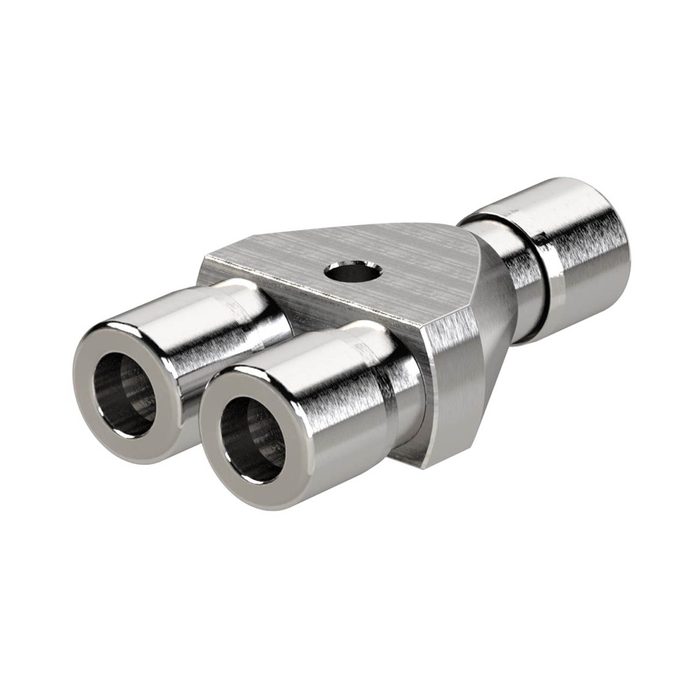 RIEGLER Y-connector "NonPlusUltra", Ø 6 mm, PU 10 pcs.