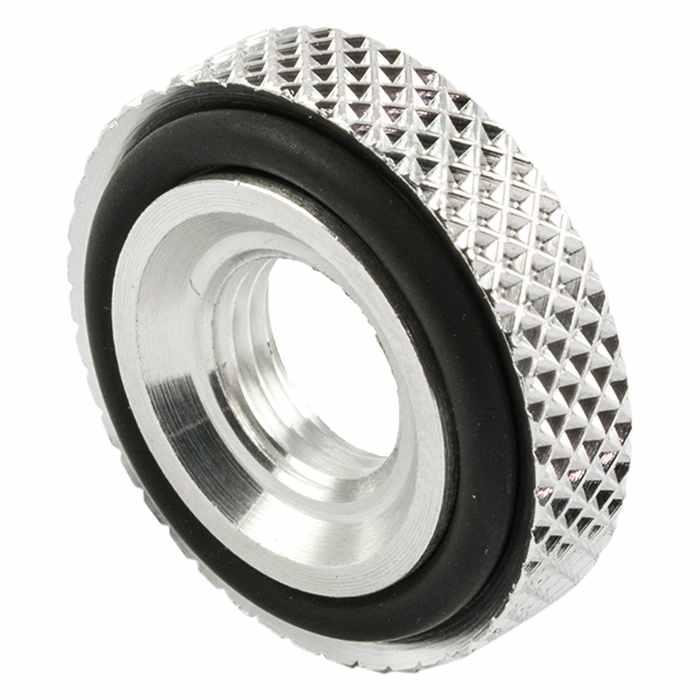 RIEGLER Knurled nut, for coil 22 mm, IP 65
