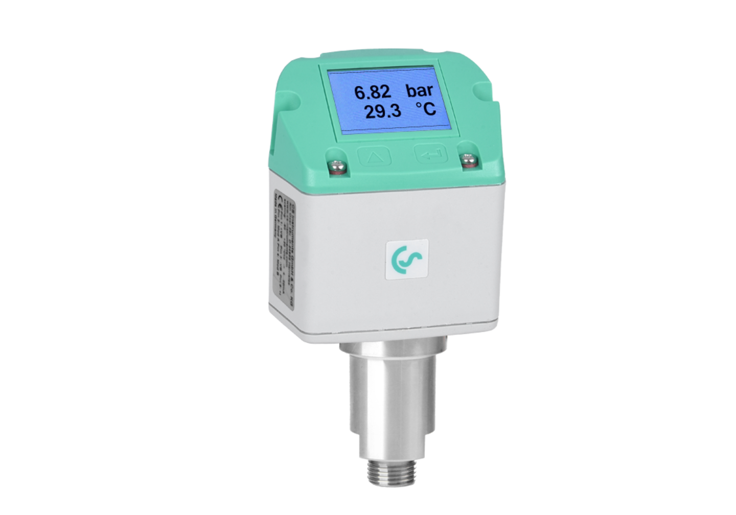 CS INSTRUMENTS PTS 500 Sensor Druck/Temp., 0…16 bar, G1/2“, 1 x 4…20 mA Analogausgang, Alarmrelais, RS 485