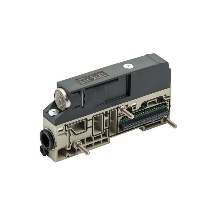 RIEGLER intermediate module EB80 Ø10, silenced, connect. 1/3/5/X separate, without el. ins.