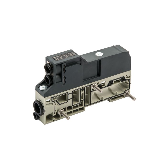 RIEGLER air connection EB 80, Ø 10, separate exhaust air 2x Ø 8, ext. control air