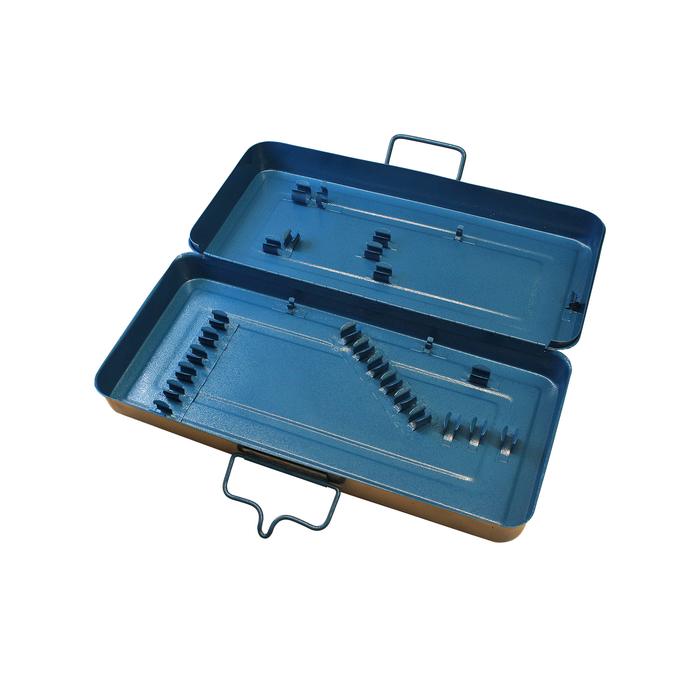 RIEGLER empty box for oxyfuel welding box, 470 x 213 x 86 mm