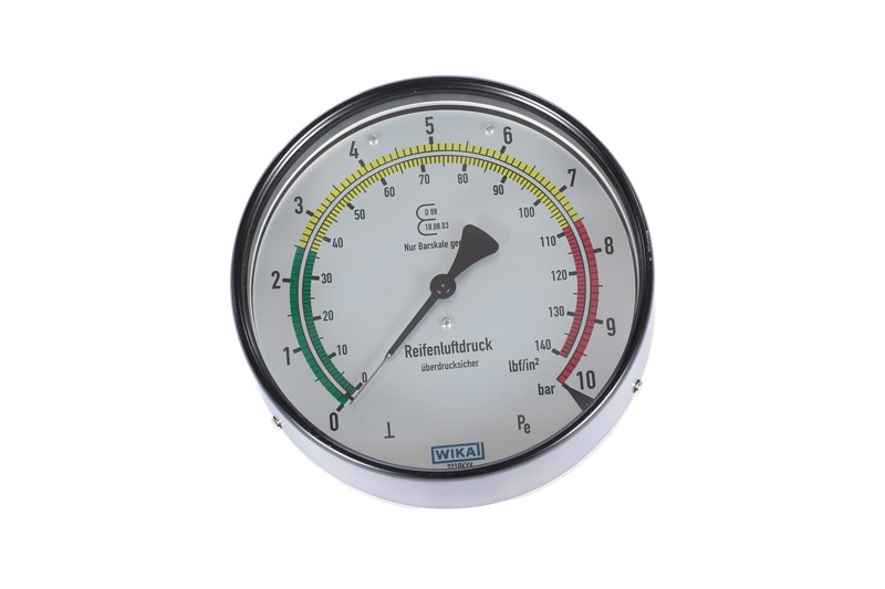 Röhrenfedermanometer